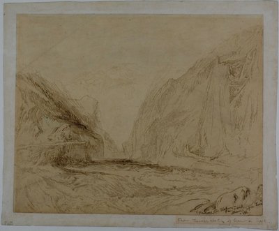 Torrente in Tirolo da John Ruskin