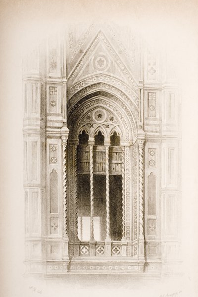 Tracery dal Campanile di Giotto, Firenze, da 