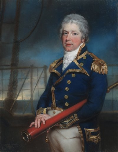 Ritratto del retroammiraglio William Pierrepont (1767-1813) da John Russell