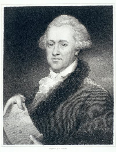 Sir William Herschel, astronomo, 1790 da John Russell