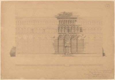 Un Interessante Trattamento Romanico, San Giovanni, Pistoia da John Russell Pope