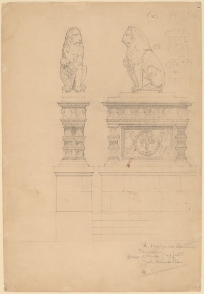 Il Marzocco, Donatello da John Russell Pope