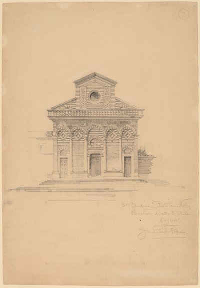 San Andrea, Pistoia da John Russell Pope