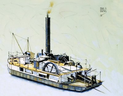 La Bertha, una draga del 1844 da John S. Smith