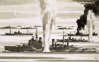 La flotta britannica in navigazione verso Malta durante la Seconda Guerra Mondiale da John S. Smith
