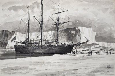 La cornice (gouache su carta) da John S. Smith