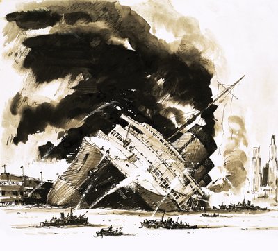 I grandi piroscafi: La nave che morì in bacino. Il Normandie da John S. Smith