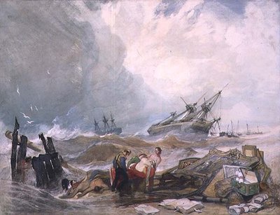 Il naufragio delle immagini di Houghton Hall da John S. and Miles E. Cotman