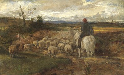 Una strada del Sussex, 1872 da John Samuel Raven