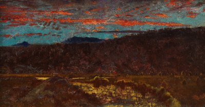 Campo di grano nel Somerset da John Samuel Raven