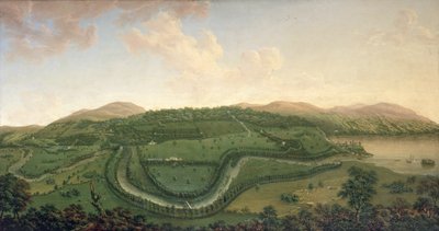 Taymouth dal nord, 1755 da John Sanger