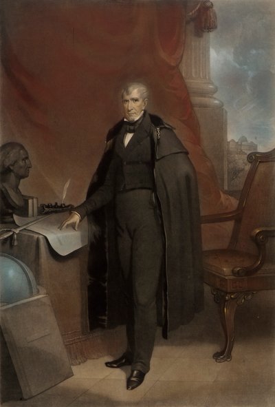 William Henry Harrison da John Sartain
