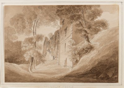Castello di Helmsley, Yorkshire, 25-27 ottobre 1824 da John Scarlett Davis
