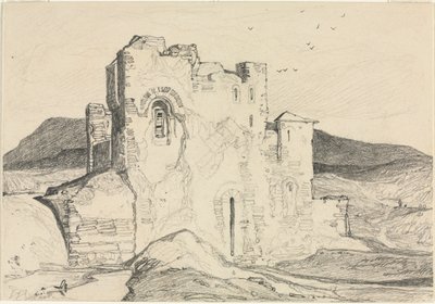 Un castello in Normandia da John Sell Cotman