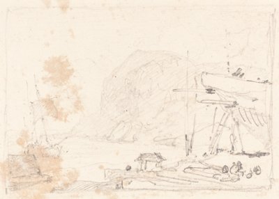 Un Bacino di Carenaggio da John Sell Cotman