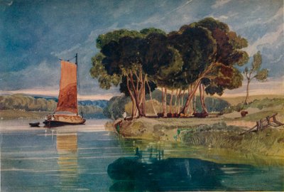 Scena fluviale da John Sell Cotman