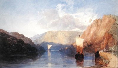 Esplosione della roccia di San Vincenzo, Clifton, c.1830 da John Sell Cotman