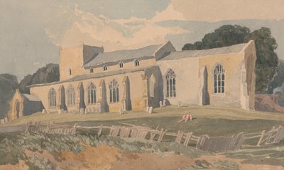 La chiesa di Blickling, Norfolk, da sud-est da John Sell Cotman