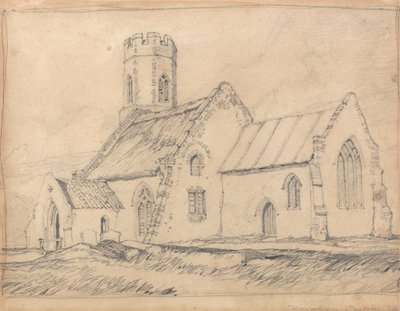 Chiesa di Brampton, Norfolk, da Sud-Est da John Sell Cotman