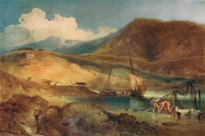Cader Idris, dalle sabbie di Barmouth da John Sell Cotman
