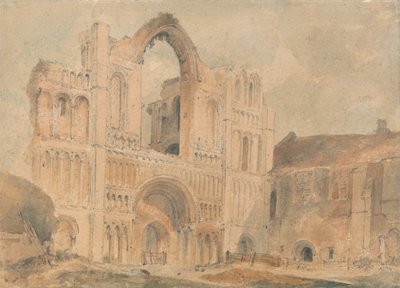 Priorato di Castle Acre, Norfolk, facciata ovest da John Sell Cotman