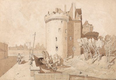 Castello di Alençon da John Sell Cotman