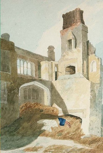 East Barsham Hall da John Sell Cotman
