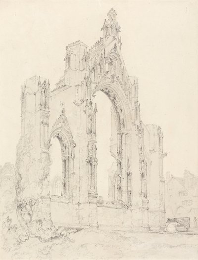 Estremità Orientale della Chiesa di Howden, Yorkshire da John Sell Cotman
