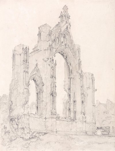 Est della chiesa di Howden, Yorkshire da John Sell Cotman
