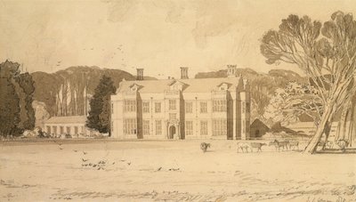 Felbrigg Hall, Norfolk, 1818 da John Sell Cotman