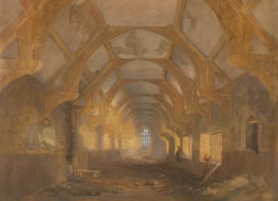 Interno di un dormitorio dell