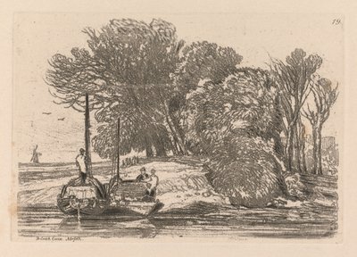 Liber Studiorum: Tavola 19, Postwick Grove, Norfolk da John Sell Cotman
