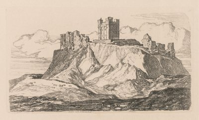 Liber Studiorum: Tavola 30, Castello di Bambro