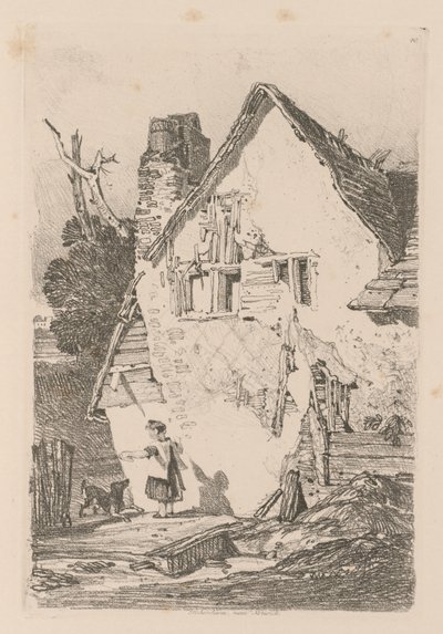 Liber Studiorum: Tavola 40, Lakenham, vicino a Norwich da John Sell Cotman