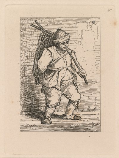 Liber Studiorum: Tavola 48, Uno studio, 1838 da John Sell Cotman