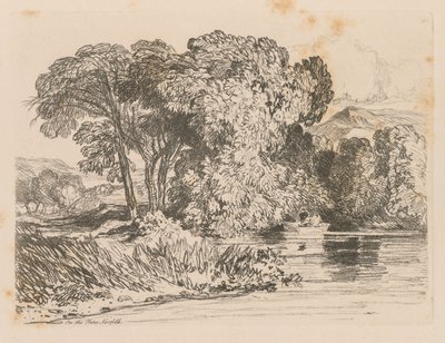 Liber Studiorum: Tavola 4, Vista sullo Yare, Norfolk da John Sell Cotman