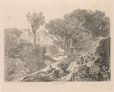 Liber Studiorum: Tavola 6, Il Giudizio di Mida da John Sell Cotman