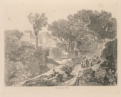 Liber Studiorum: Tavola 6, Il giudizio di Mida, 1838 da John Sell Cotman