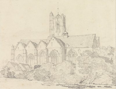 La chiesa di San Giovanni, Peronne (Somme) da John Sell Cotman