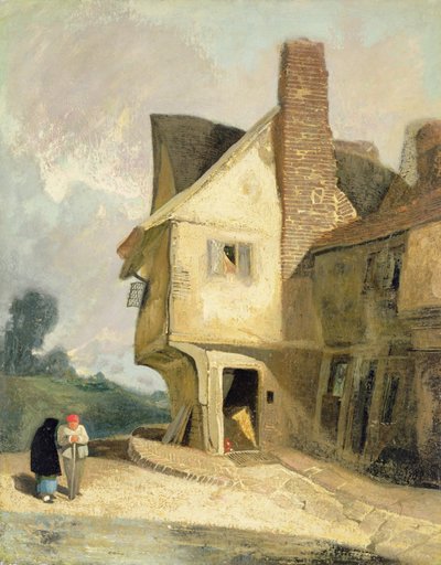 La vecchia casa a St. Albans da John Sell Cotman