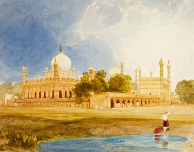 Il palazzo di Hyder Ali Khan, Raja di Mysore, c.1825 da John Sell Cotman