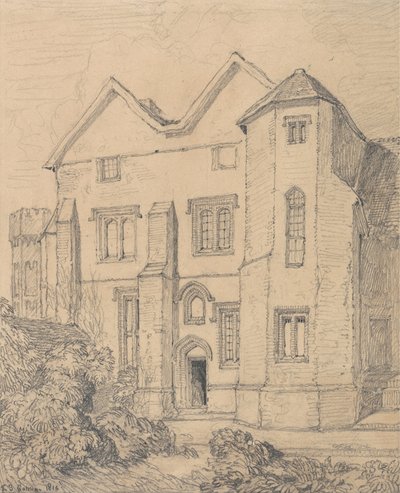 Canonica di Upwell, Norfolk da John Sell Cotman