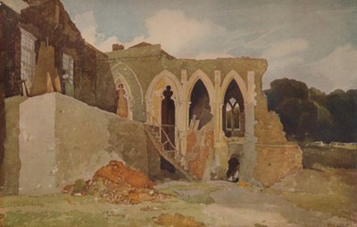 Abbazia di Walsingham, 1923 da John Sell Cotman