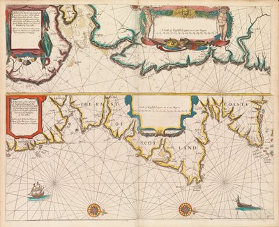 Il pilota inglese il primo libro: descrizione della navigazione settentrionale, c.1671 da John Seller