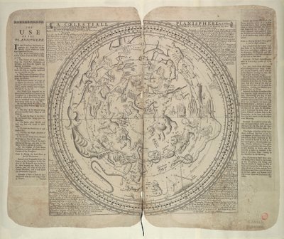 Lo zodiaco stellato, dai cui limiti sono delimitati i percorsi visibili di tutti i pianeti - John Seller autore, idrografo del re serenissimo da John Seller