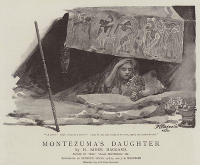 La figlia di Montezuma da John Seymour Lucas