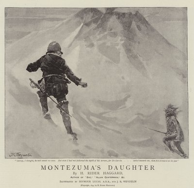 La figlia di Montezuma da John Seymour Lucas