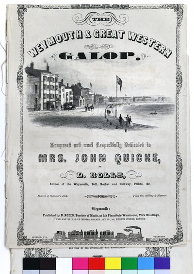 Weymouth e Great Western Galop da John Sherren