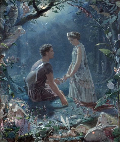 Il sogno di una notte di mezza estate, Lisandro e Ermia da John Simmons