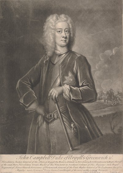 John Campbell, 2° Duca di Argyll, 1° Duca di Greenwich da John Simon